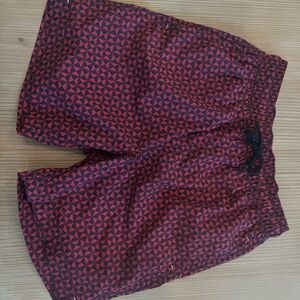 Crewcuts Navy and Red Patterned Shorts